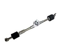 Bras de Cymbale à Perche, Extension Réglable, Métal 32,5 CM | Pince de Fixation, Longueur Étendue, Assemblage Rapide, Support Stable, pour Petits Kits et Tournées