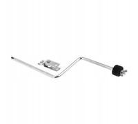 Bras de cymbale de tambour en forme de Z. Vis de fixation de la tige et de la pince à la batterie