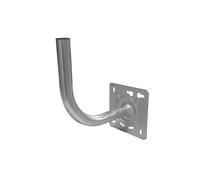 Bras de déport 300mm renforcé - diamètre 40mm - zingué blanc