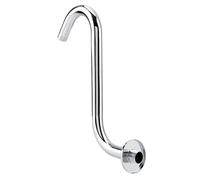 Bras de douche 8 pouces 201 en acier inoxydable Rallonge de douche hauteur élevée courbe en S à col de cygne extension de la douche Robinets de baignoire Cuisine Robinetterie