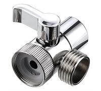 Bras de douche à 3 voies, adaptateur de pommeau de douche pour bras de douche, répartiteur de robinet de douche, vanne de dérivation pour toilettes, douche, cuisine (cuivre)