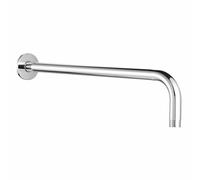 Bras de Douche Avec Bride et Ruban PTFE, Voolan 50.8cm Rallonge Bras de Tête de Douche pour Salle de Bain Tête de Douche Fixe, Solide en Acier Inoxydable,Chrome