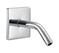 Bras de douche en acier inoxydable résistant à la corrosion de 15,24 cm avec brides de 3 5 pouces couvre les trous filetés existants Durée de vie standard Remplacement du bras de douche