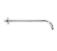 Bras de douche fixé au mur haut en acier inoxydable rond extra long bras de rallonge de douche tuyau accessoires de pommeau de douche au plafond de qualité facile à utiliser