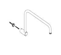 Bras De Douche Hansgrohe Vernis Showerpipe Chromé