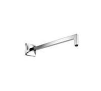 Herzbach Living Spa 11.675000.2.01 500 mm avec fixation à bride, pour douche pluie carrée, chromé