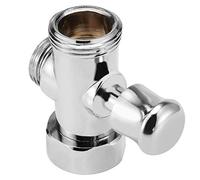 Bras de douche inverseur 3 voies Vanne d'inverseur de douche salle de bain WC bidet 1,9 cm et 1,27 cm raccords BSP Adaptateur en T Pommeau de douche Arroseur Shunt Système de douche Pièce de rechange