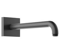 Bras De Douche Keuco Edition 300 Carré mural 312 mm Chrome Noir Brossé