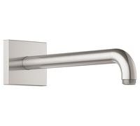 Bras De Douche Keuco Edition 300 Carré mural 312 mm Nickel Brossé