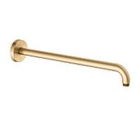 Bras de douche KEUCO, rosace ronde, saillie 450 mm, 51688250400, Couleur: Laiton brossé