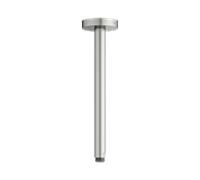 Bras de douche KEUCO Universal 51689210300 saillie 300 mm, finition inox, raccordement au plafond, rosace ronde
