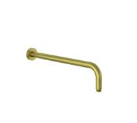 Bras de douche KLUDI A-QA pour douchette à tête plate, portée 400 mm, 66514N0-00, Couleur: Or brossÃ©
