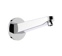 Bras de douche mural 20,2 cm pour douche de tête, raccord universel, chrome (SATBSRKM)