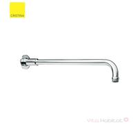 Bras de douche mural 38 cm chromé HYDROTHERAPIE - CRISTINA ONDYNA AC34451