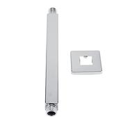 Bras de douche mural carré en acier inoxydable 25,4 cm robuste installation facile avec design élégant et haute durabilité pour salle de bain moderne