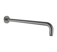 Bras de douche mural LAUFEN, saillie 420mm, rosace ronde, HF960109423001, Couleur: aspect inox