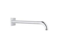 GROHE Bras de douche Rainshower 27488000 — rosace carrée, saillie 286 mm, chromé
