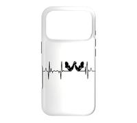 Bras de Fer ECG Heartline Cardiogramme Coque pour iPhone 17 Pro