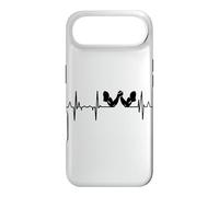 Bras de Fer ECG Heartline Cardiogramme Coque pour iPhone Air