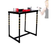 Bras De Fer Table, Équipement De Forme Physique De Table De Lutte De Bras Standard, Exercice De Muscle De Tables De Bra De Fer De Poignée De Rotation De Bra De Lutte(Noir)