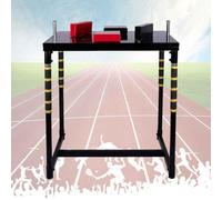 Bras De Fer Table,Table De Lutte avec Poignées en Acier, Machine D'Entraînement Musculaire en Acier pour La Famille Ou Le Bureau(Noir)