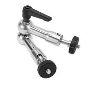 Bras de Friction articulé Réglable, compatibilité Universelle avec Une Vis de 1/4 Pouce, Usinage Précis CNC pour Moniteurs HD, Trépieds (7 Pouces)