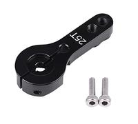Bras de klaxon Servo 25mm Bras servo de Direction 25T avec 3 Trous pour Futaba/Ace/TowerPro MG 5 Couleurs(Noir)