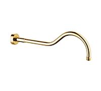 bras de Kludi Adlon match0 2751445 DN 15, plaqué or 23 kt, 415 mm