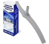 Bras de Lavage Inférieur pour Lave Vaisselle avec Code Original 668148 00668148 pour Bosch pour Balay pour Constructa pour Siemens pour Neff 436713 pour Küppersbusch - Garantie de 10 Ans - MONTERAL