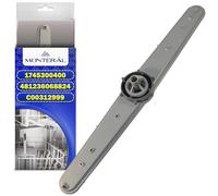 Bras de Lavage Pulvérisation Supérieur pour Lave Vaisselle avec le Code Original 1745300400 pour Beko 481236068824 C00912514 pour Whirlpool pour Indesit pour Ariston - Garantie de 10 Ans - MONTERAL