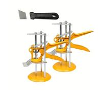 Bras de Levage à Levier for cloisons sèches, Outil économique for localiser Les Carreaux muraux, Gratte-Griffes, Panneaux Porte, d'armoires(2 pcs)