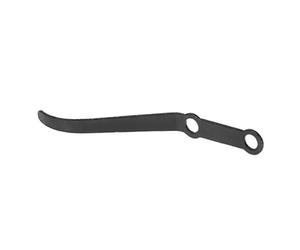 Bras de levage professionnel pour tournedisque avec poignée noire pour gramophone doigt professionnel phonographe pour courroies d'entraînement en vinyle, courroie de platine en caoutchouc pour