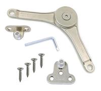 Bras de levier articulé, Klok FERRARI, pour portes à rabat et vasistas, peut être installé à droite ou à gauche. (SNODO KLOK en Zama pour portes en bois, 1 pièce)