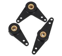 Bras de Liaison du Gouvernail en Nylon Marine avec Noyau Cuivre, Connecteur de Tige de Commande pour Bateaux Rc, Kit 3 Pièces pour Compétitions et Modélisme Naval