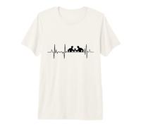 Bras de Lutte Cardiaque Fréquence Cardiaque T-Shirt Haut de Gamme