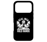 Bras de Lutte Real Men Hold Hands Funny Arm Wrestling Coque pour iPhone 17 Pro