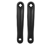 Bras de Manivelle, 170mm Manivelles de Vélo Diamond Hole Trou Carré Simple Manivelle Accessoires de Remplacement pour Moteur d'entraînement Horizontal Carré Noir