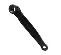 Bras de manivelle gauche de vélo bras de manivelle de vélo horizontal disponible dans le trou de diamant 170MM noir bras de manivelle de vélo pédalier de vélo de route pédalier de vélo VTT pour vélo é