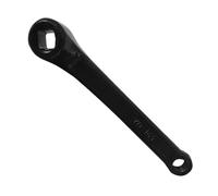 Bras de manivelle gauche de vélo bras de manivelle de vélo horizontal disponible dans le trou de diamant 165MM noir bras de manivelle de vélo pédalier de vélo de route pédalier de vélo VTT pour vélo é