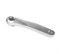 Bras de manivelle gauche pour systèmes de pédalier Hollowtech II utilisés et tout-terrain pour vélos compatibles (argent)