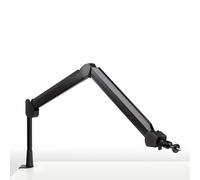 Elgato Wave Mic Arm - Perche de studio haut de gamme avec passe-câbles, pince pour bureau, adaptateurs 1-4", entièrement réglable, idéale pour podcasts, streaming, jeux, télétravail, enregistrement
