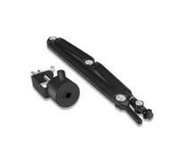 Bras de micro professionnel pour bureau avec trois sections réglables bras ciseaux conception pour podcasters streamers