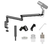 Bras De Micro, Suspension Supports De Microphone, Gestion Des Câbles Compatible Avec Blue Yeti, Snowball Ice, Hyperx Quadcast, Solocast, Elgato Wave