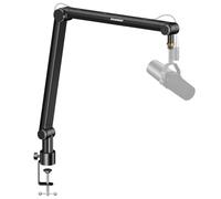 Bras de microphone, Aokeo AK - 48 réglable compact ciseaux bras support pour Shure sm7b Blue Yeti, snowball ice, HyperX quadcast, solocast, elgato Wave et plus encore.