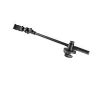 Bras de microphone pliable 55 cm pour baladodiffusion (C) | Rotation à 360 degrés, construction en métal, clip de micro sécurisé, portée de 55 cm, utilisation au bureau