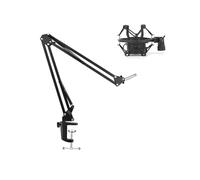 Bras de microphone professionnel, bras flexible pivotant pour studio et utilisation à la maison Support pliable pour microphones
