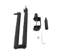 Bras de microphone, support de micro entièrement réglable avec pince de fixation de bureau, adaptateur à vis, gestion des câbles avec filetage 3/8", 1/4", 5/8" pour studio de jeu