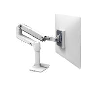 Ergotron – Bras moniteur LX Premium – Jusqu'à 34 pouces, 3,2–11,3 kg, VESA 75/100 – Blanc