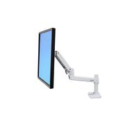 Ergotron – Bras moniteur LX Premium – Jusqu'à 34 pouces, 3,2–11,3 kg, VESA 75/100 – Blanc