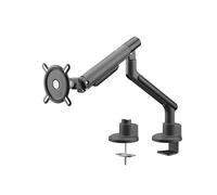 Bras de Moniteur Universel One for All - 13 à 35 Pouces - VESA 75/100 mm - Réglage de la Hauteur - Inclinaison (80°), Pivotement (180°) et Rotation (360°) - 9 kg par écran - Noir (DM7110)